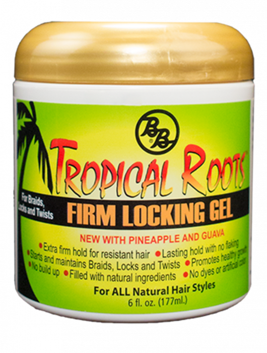 Bronner Bros Tropical Roots Firm Lock Gel 6 OZ.
