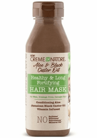 Creme Of Nature Aloe & Black Castor Oil Hair Mask